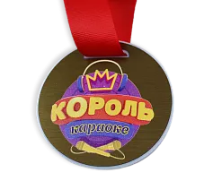 Медаль из полимера