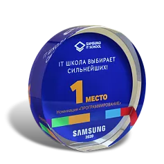 Награда SAMSUNG IT-SCHOOL