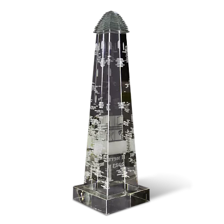 Стеклянный приз Маяк МП-37943