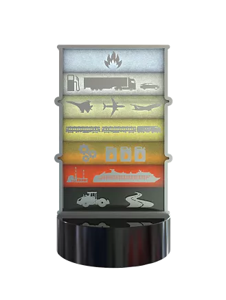 Сувенир «Все цвета нефти» бак МПП-33855